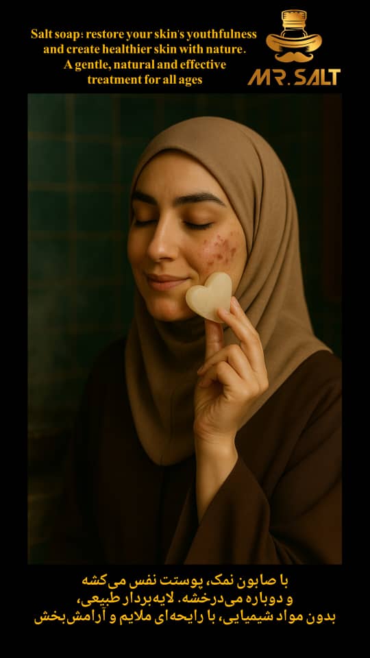 تصویر 1 از تولید کننده صابون نمکی فروش عمده + خرید ویژه